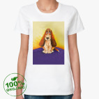 Женская футболка органик