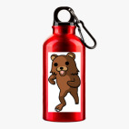 Металлическая бутылка 400 мл UV-DTF