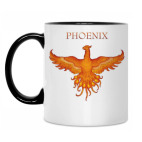 Кружка двухцветная