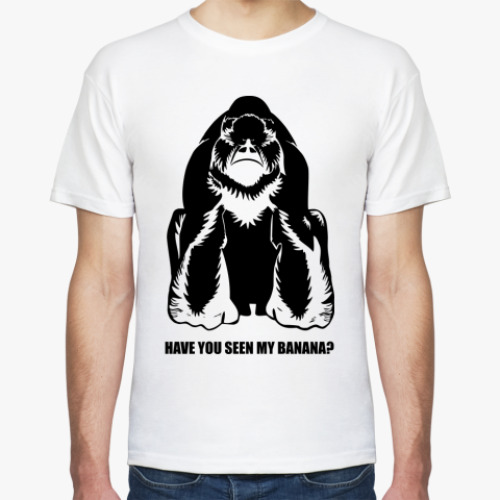 Футболка с принтом Горилла