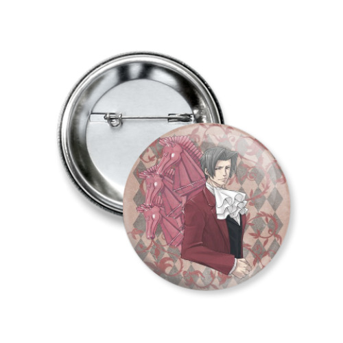 Значок 37мм Miles Edgeworth