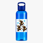 Прозрачная спортивная бутылка