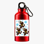 Металлическая бутылка 400 мл UV-DTF