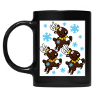 Кружка цветная UV-DTF