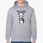 Толстовка худи Розыск Хорошая Грустная Панда