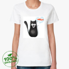 Женская футболка органик