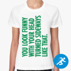 Женская спортивная футболка