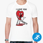 Мужская спортивная футболка