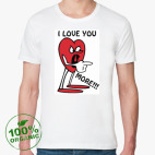 Мужская футболка органик