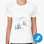 Женская спортивная футболка