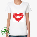 Женская футболка органик