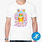 Мужская спортивная футболка