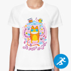 Женская спортивная футболка