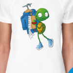 Чистюля Черепашонок с щеткой