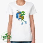 Женская футболка органик