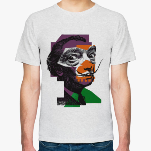 Футболка с принтом  Сальвадор Дали