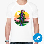 Мужская спортивная футболка