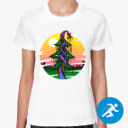 Женская спортивная футболка