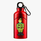 Металлическая бутылка 400 мл UV-DTF