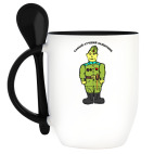 Кружка с ложкой