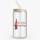 Банка с бамбуковой крышкой