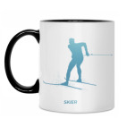 Кружка двухцветная