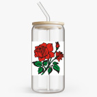 Банка с бамбуковой крышкой