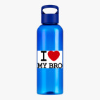 Прозрачная спортивная бутылка