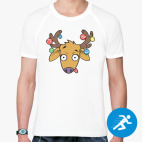 Мужская спортивная футболка