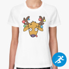 Женская спортивная футболка