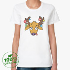 Женская футболка органик