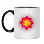 Кружка двухцветная