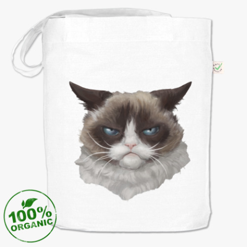 Сумка шоппер Grumpy Cat / Сердитый Кот