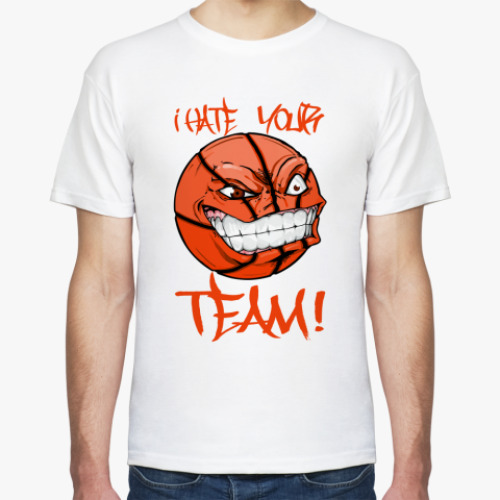 Футболка с принтом Basketball Hate Style