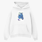 Толстовка худи оверсайз