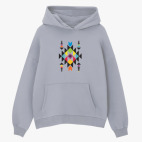 Толстовка худи оверсайз