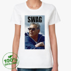 Женская футболка органик