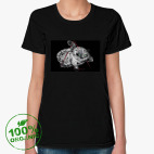 Женская футболка органик