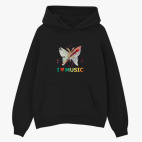 Толстовка худи оверсайз