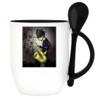 Кружка с ложкой