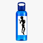 Прозрачная спортивная бутылка