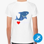 Женская спортивная футболка