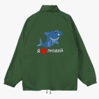 Ветровка с капюшоном