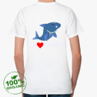 Женская футболка органик