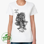 Женская футболка органик