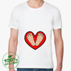 Мужская футболка органик