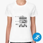 Женская спортивная футболка