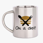 Кружка металлическая