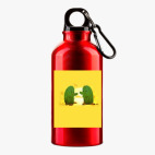 Металлическая бутылка 400 мл UV-DTF