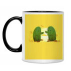 Кружка двухцветная